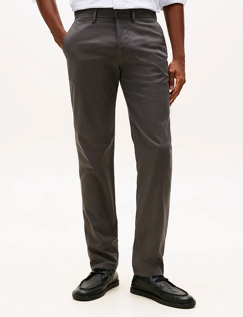 Tommy Hilfiger - CORE DENTON 1985 PIMA COTTON - chinos - dark ash - 0