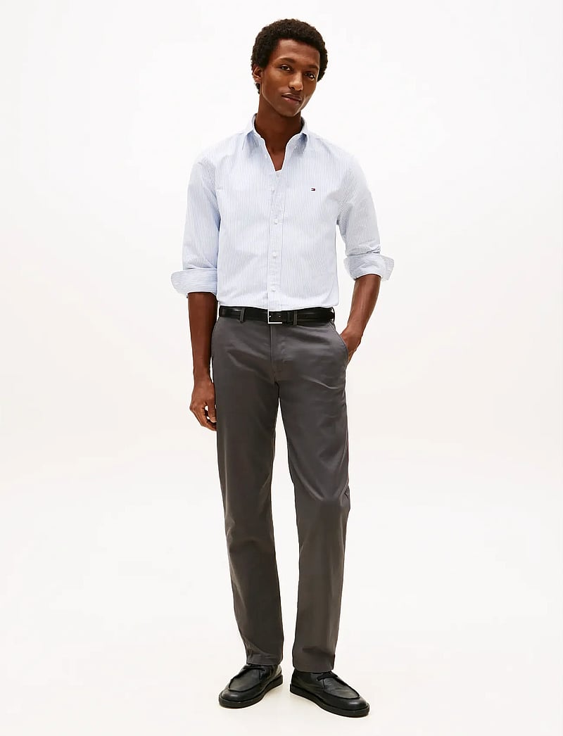Tommy Hilfiger - CORE DENTON 1985 PIMA COTTON - chinos - dark ash - 5