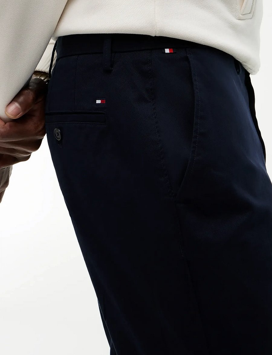 Tommy Hilfiger - CORE DENTON 1985 PIMA COTTON - chinos - navy blue - 5
