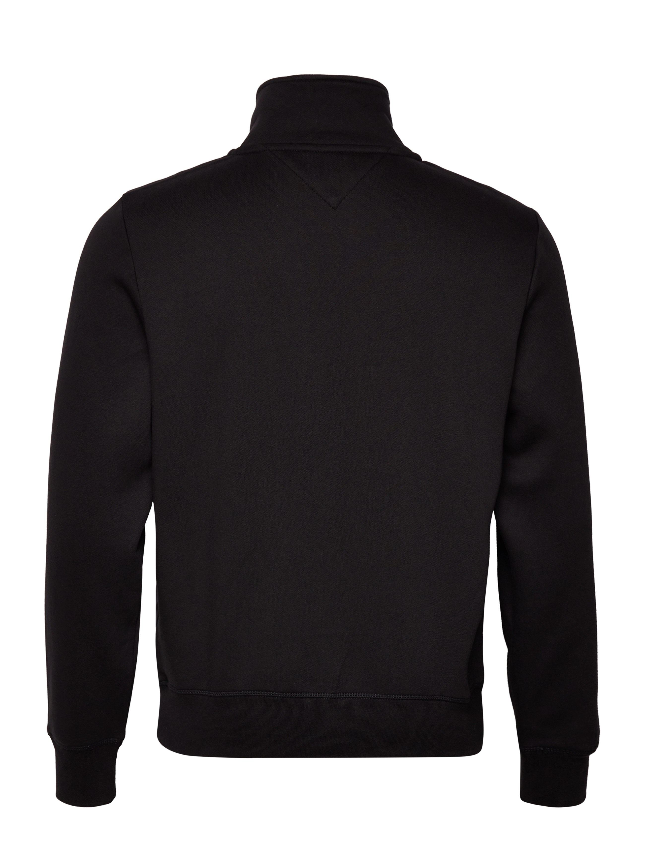 Tommy Hilfiger - TOMMY LOGO ZIP THRU STAND COLLAR - black - 1