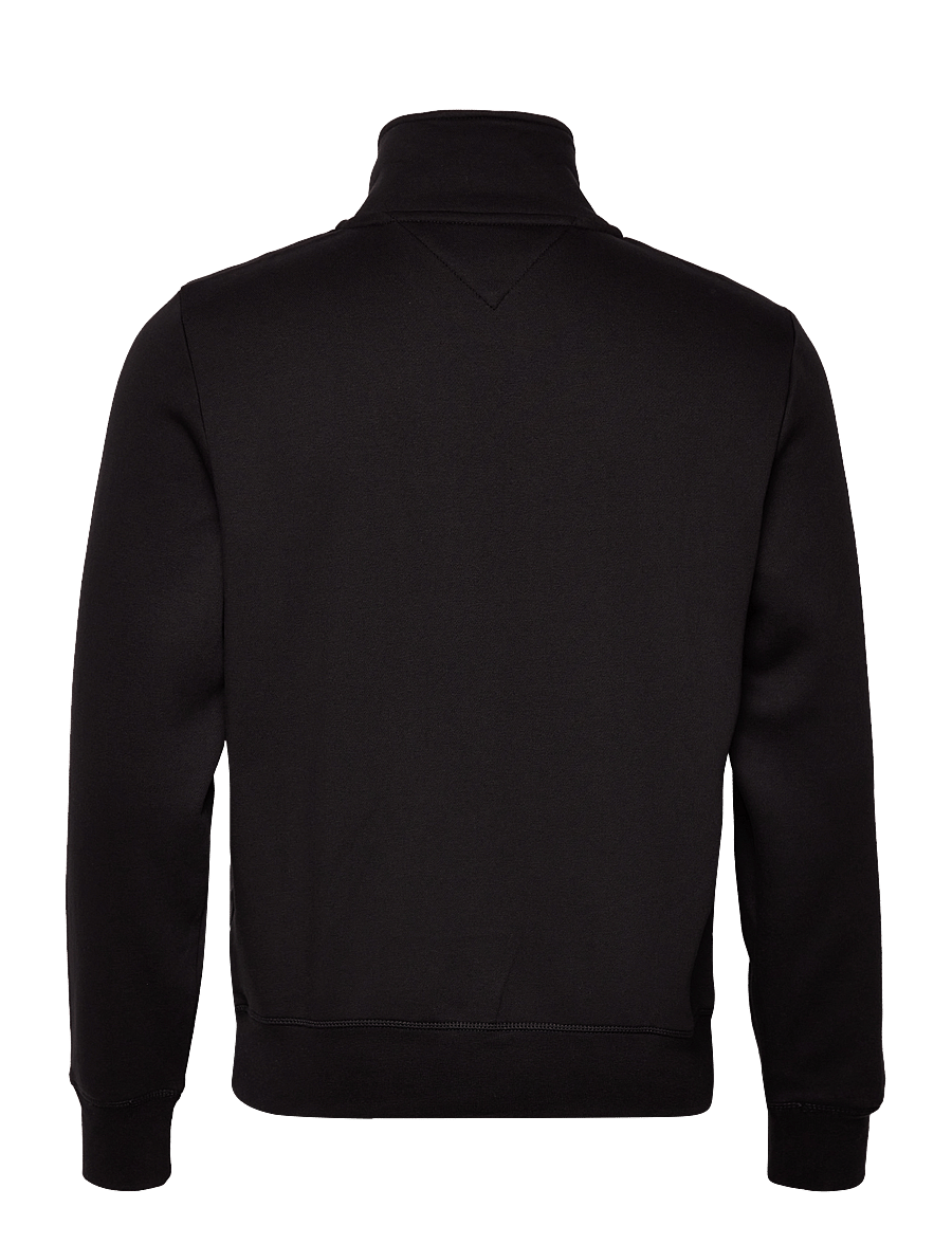 Tommy Hilfiger - TOMMY LOGO ZIP THRU STAND COLLAR - black - 1