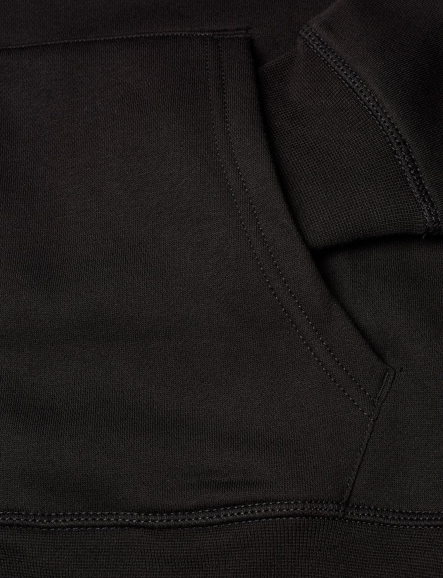 Tommy Hilfiger - TOMMY LOGO ZIP THRU STAND COLLAR - black - 3