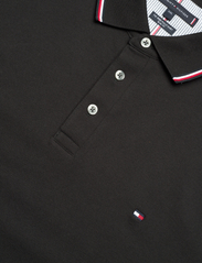 Tommy Hilfiger - 1985 RWB TIPPED SLIM LS POLO - polo marškinėliai ilgomis rankovėmis - black - 2