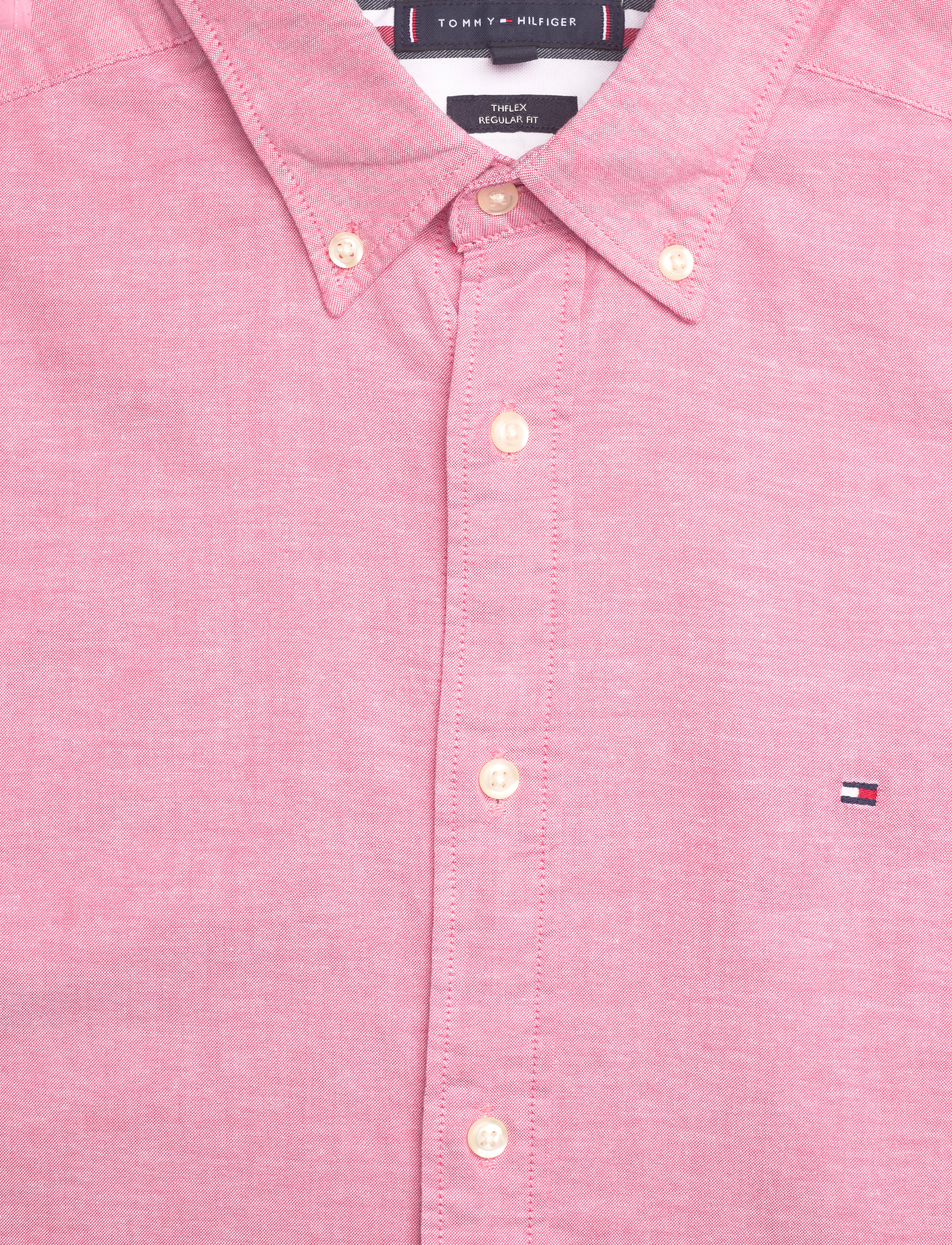 Tommy Hilfiger - 1985 FLEX OXFORD RF SHIRT - deep crimson fruit - 2