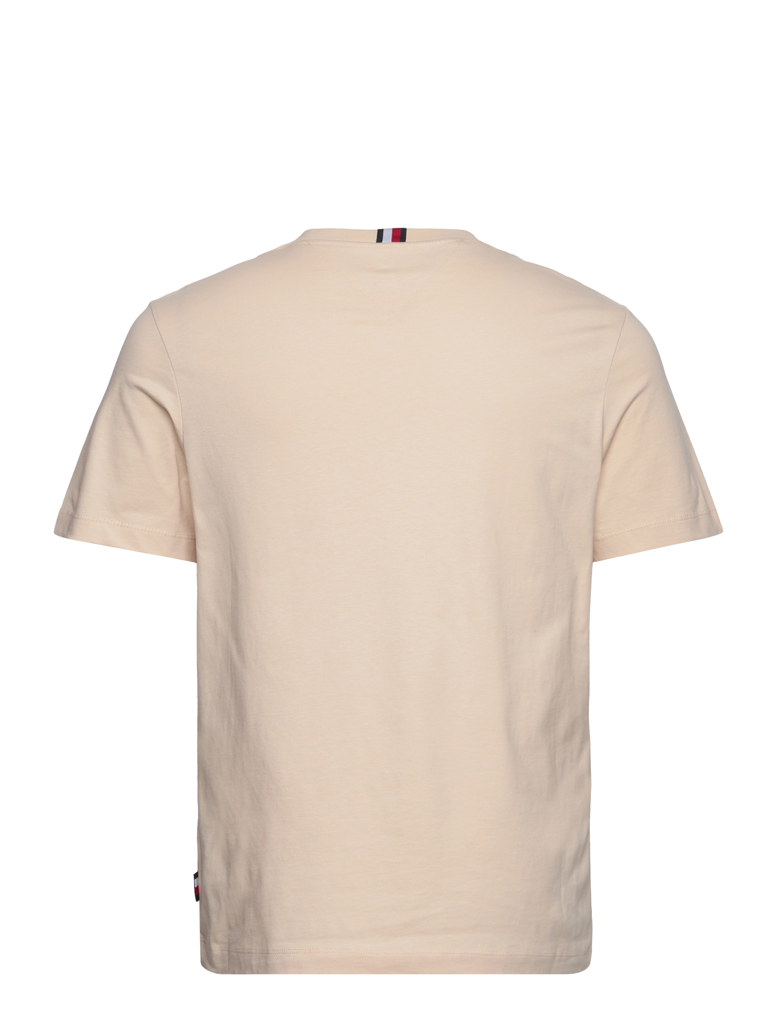 Tommy Hilfiger - HILFIGER ARCHED TEE - tuscan beige - 1