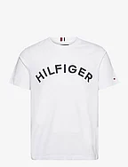 HILFIGER ARCHED TEE - WHITE