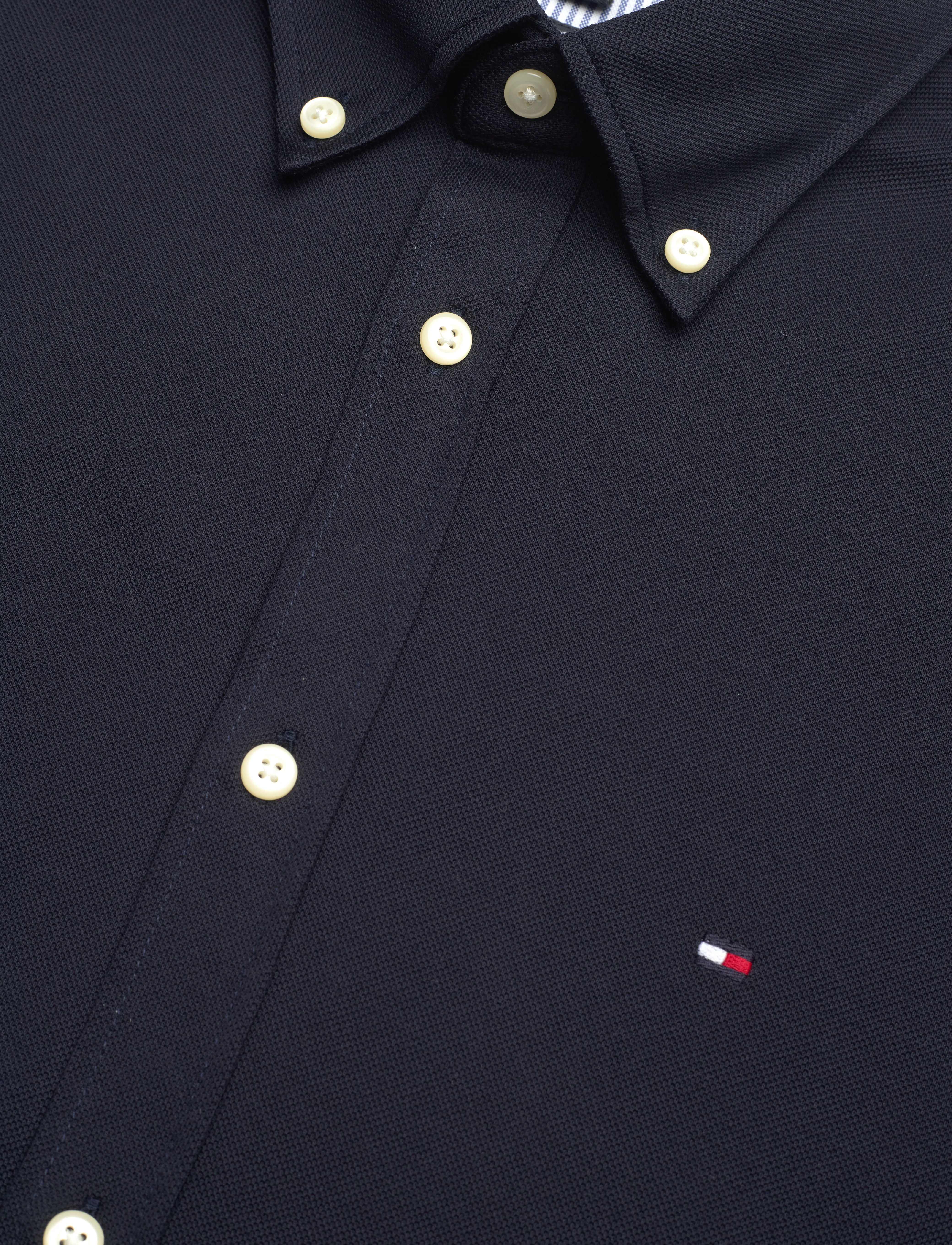 Tommy Hilfiger - 1985 KNITTED SF SHIRT - desert sky - 3