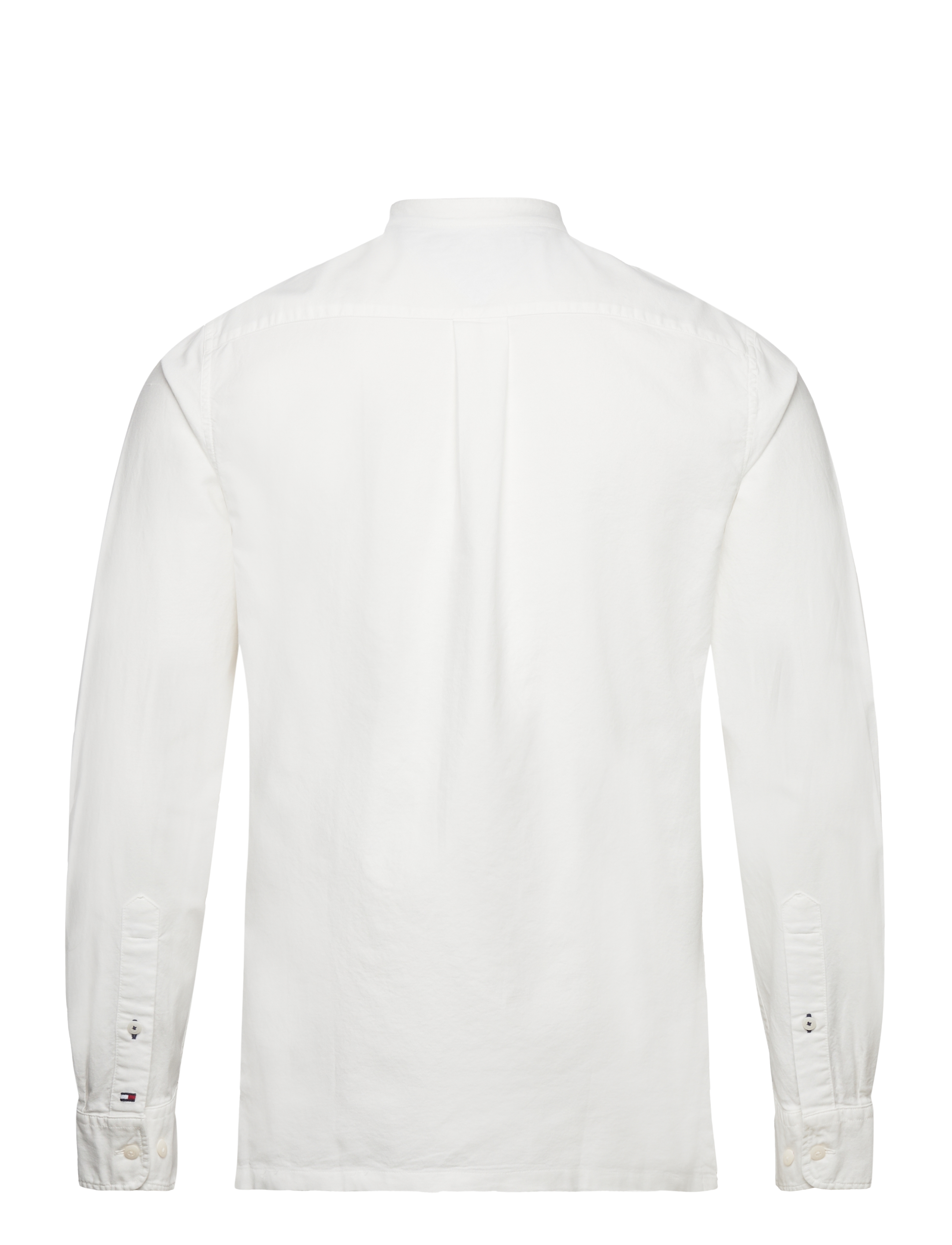 Tommy Hilfiger - PIGMENT GMD MANDARIN RF SHIRT - ecru - 1