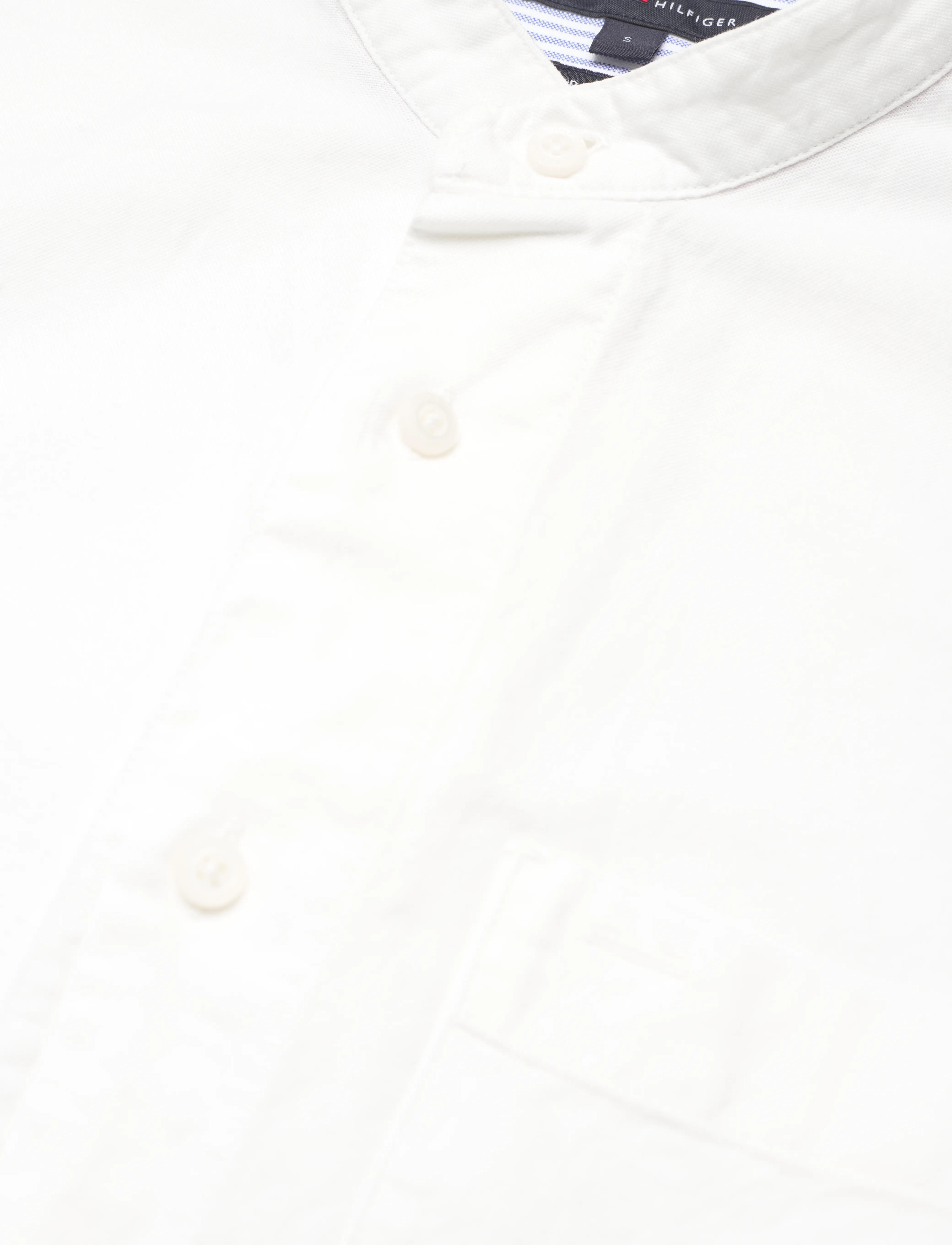 Tommy Hilfiger - PIGMENT GMD MANDARIN RF SHIRT - ecru - 2