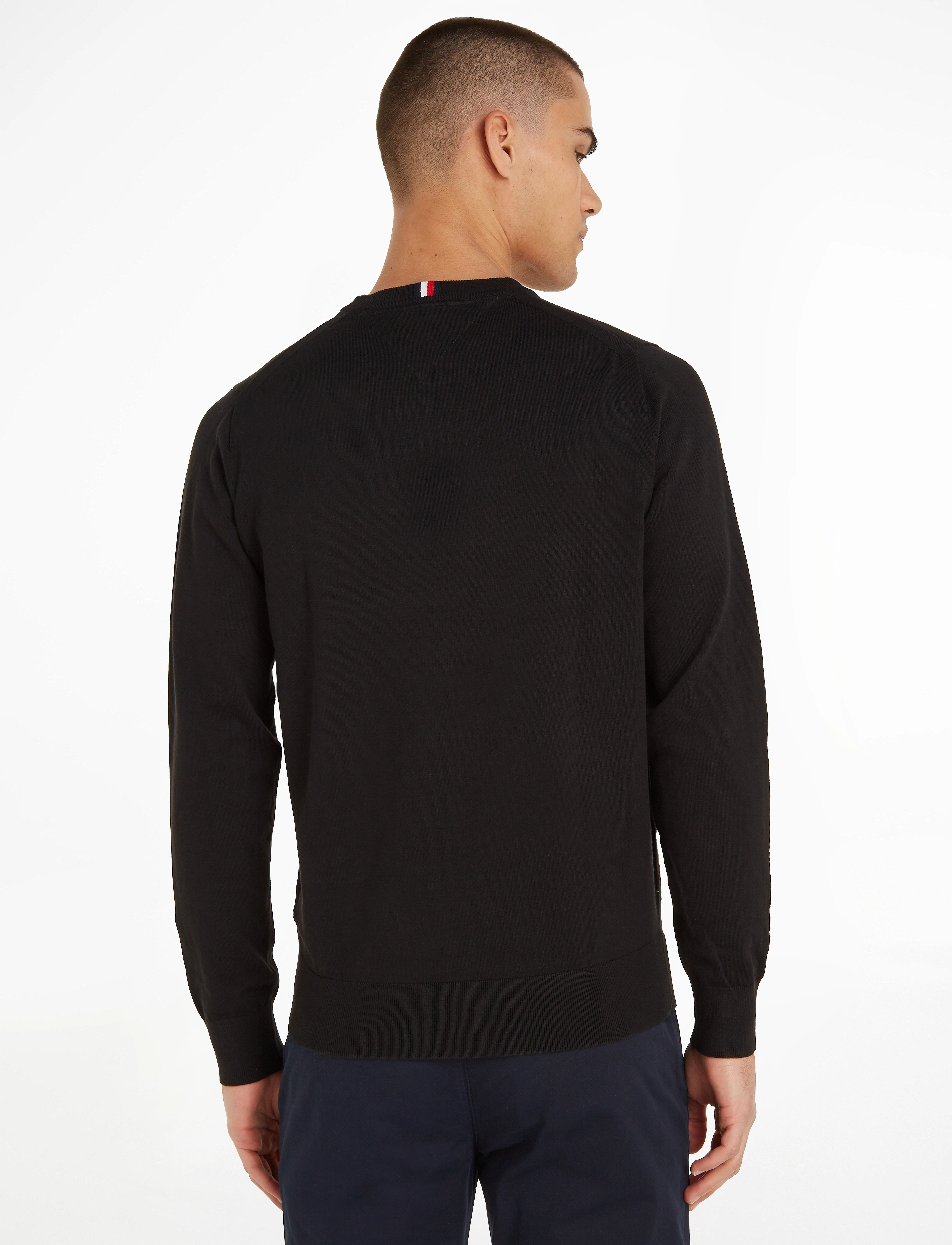 Tommy Hilfiger - 1985 CREW NECK SWEATER - black - 3