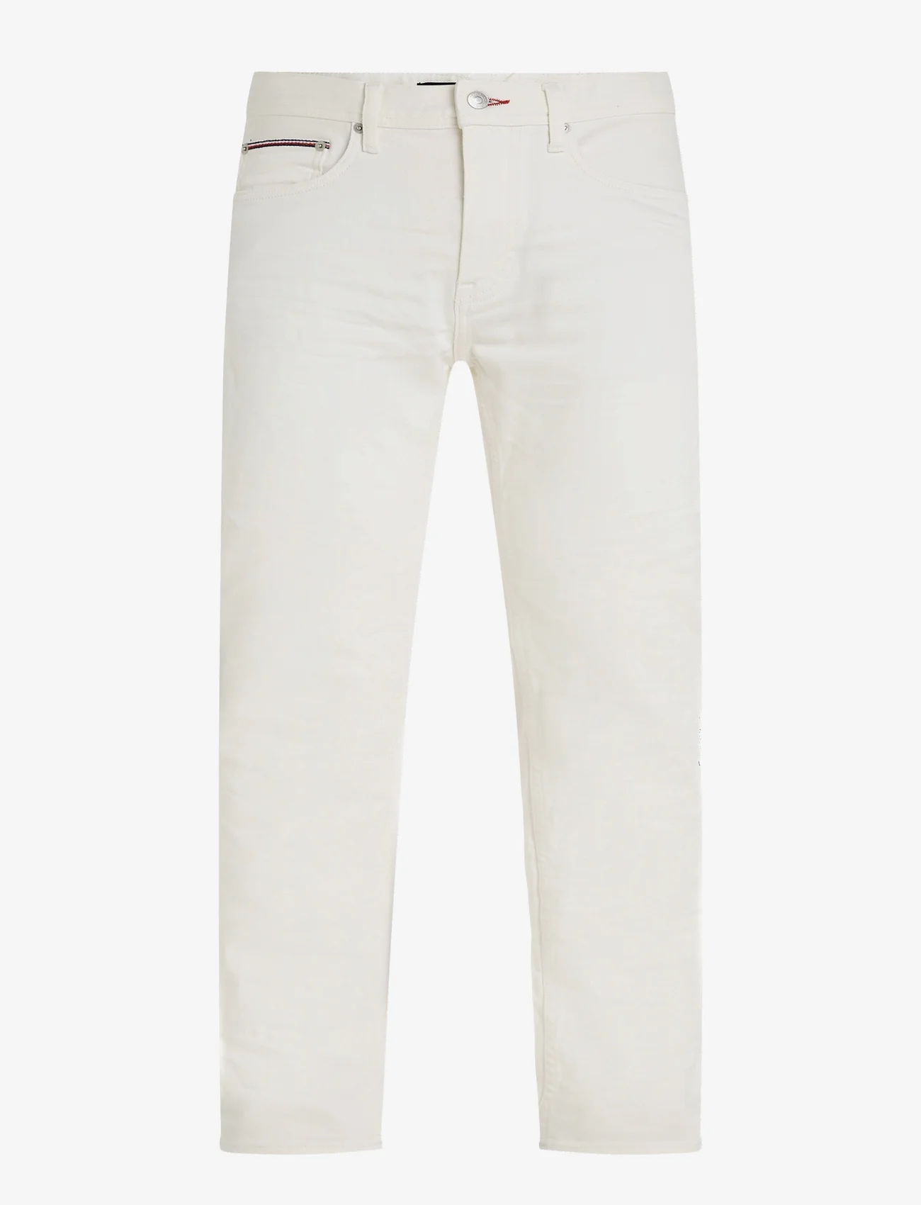 Tommy Hilfiger - STRAIGHT DENTON STR GALE WHITE - regular piegriezuma džinsa bikses - gale white - 0