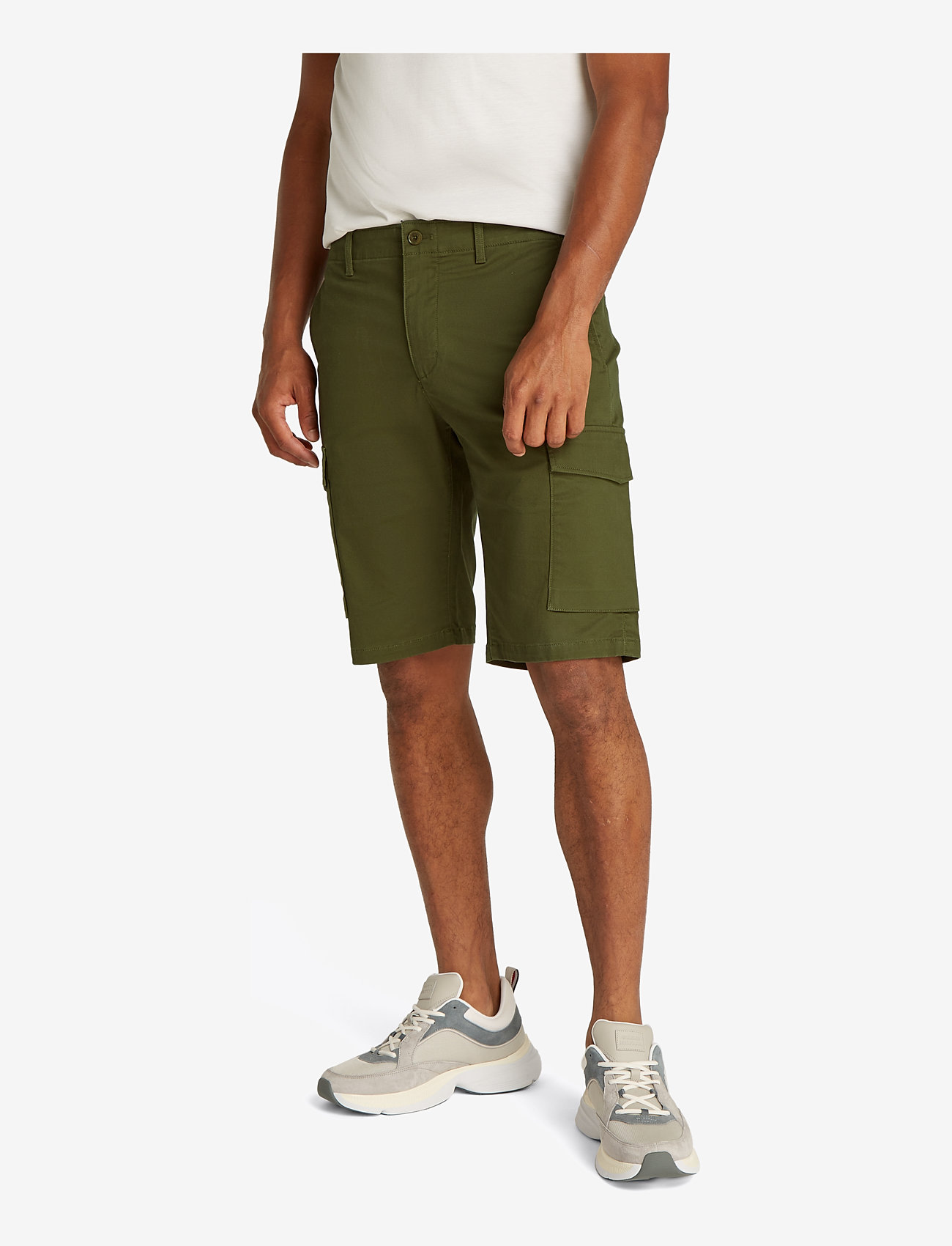 Tommy Hilfiger - JOHN CARGO SHORT 1985 - mænd - army green - 1