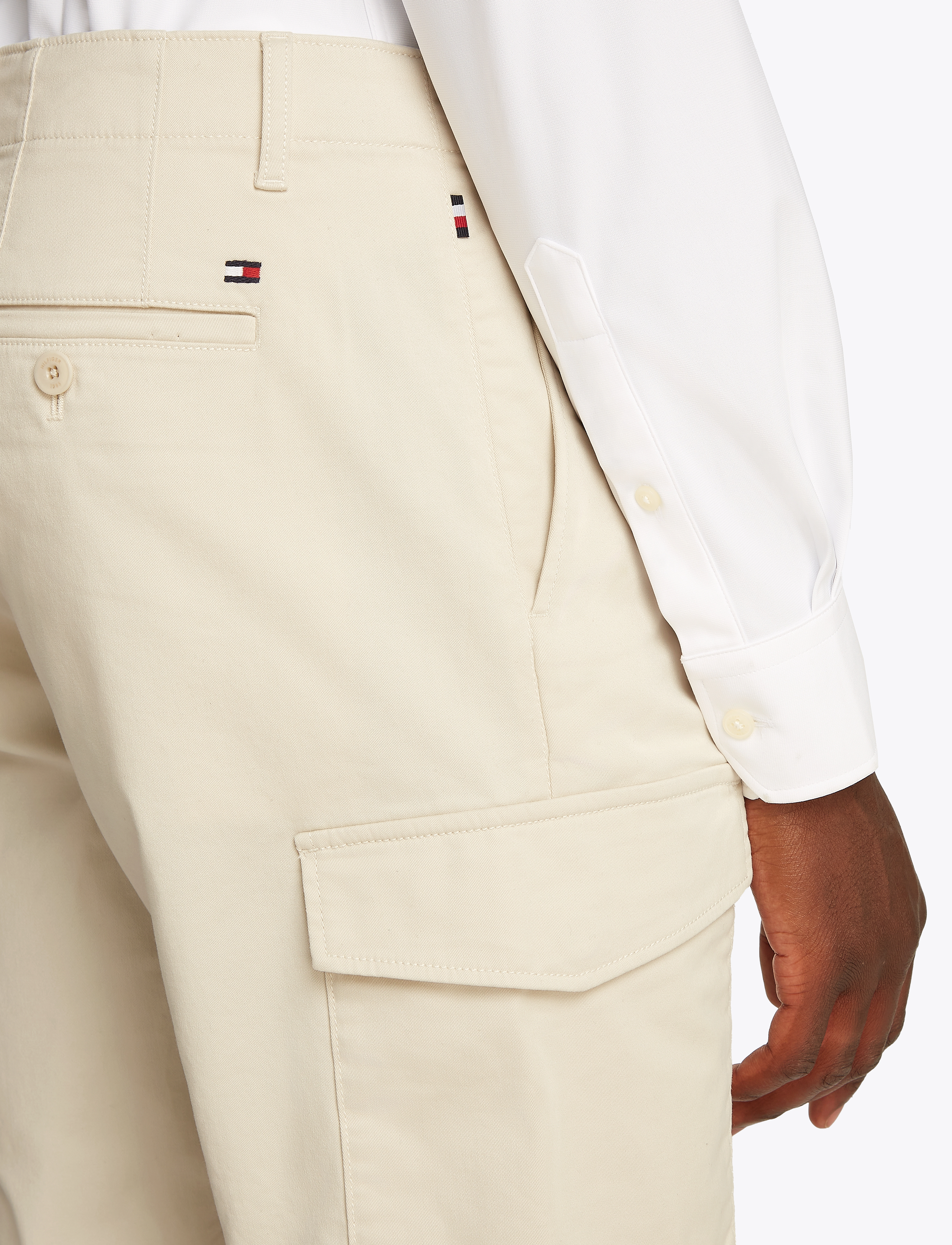 Tommy Hilfiger - JOHN CARGO SHORT 1985 - mehed - newsprint - 3