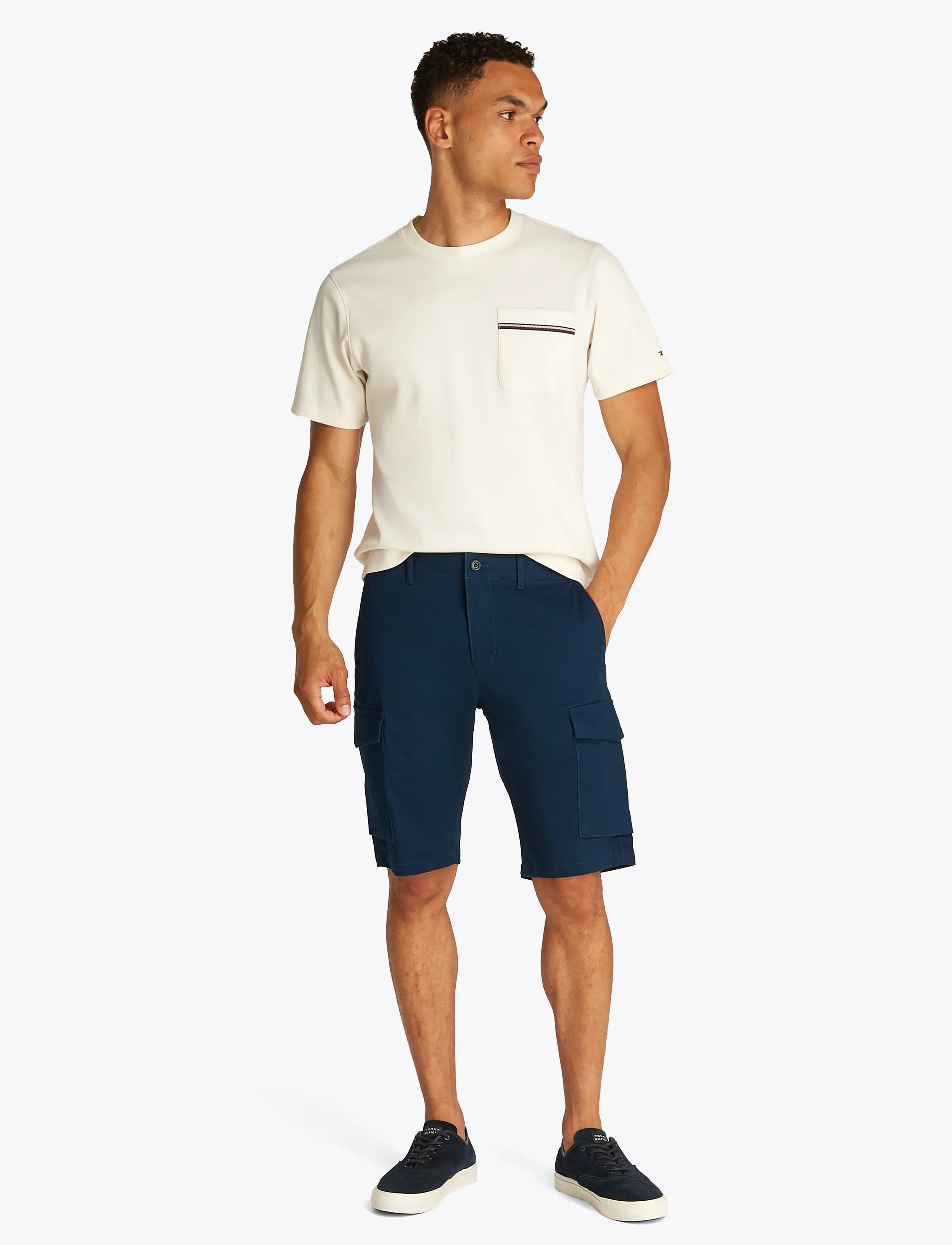 Tommy Hilfiger John Cargo Short 1985, 33, Navy, Shorts > Cargo Shorts, Herre