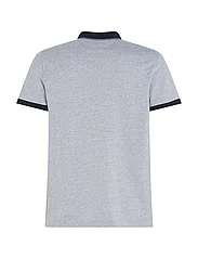 Tommy Hilfiger - MOULINE TIPPED SLIM POLO - lyhythihaiset - white / desert sky mouline - 6