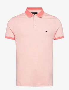 MOULINE TIPPED SLIM POLO, Tommy Hilfiger