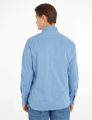 Tommy Hilfiger - DC PIQUE POPOVER RF SHIRT - long-sleeved polos - cloudy blue heather - 4