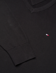 Tommy Hilfiger - CLASSIC COTTON V NECK - knitted v-necks - black - 2