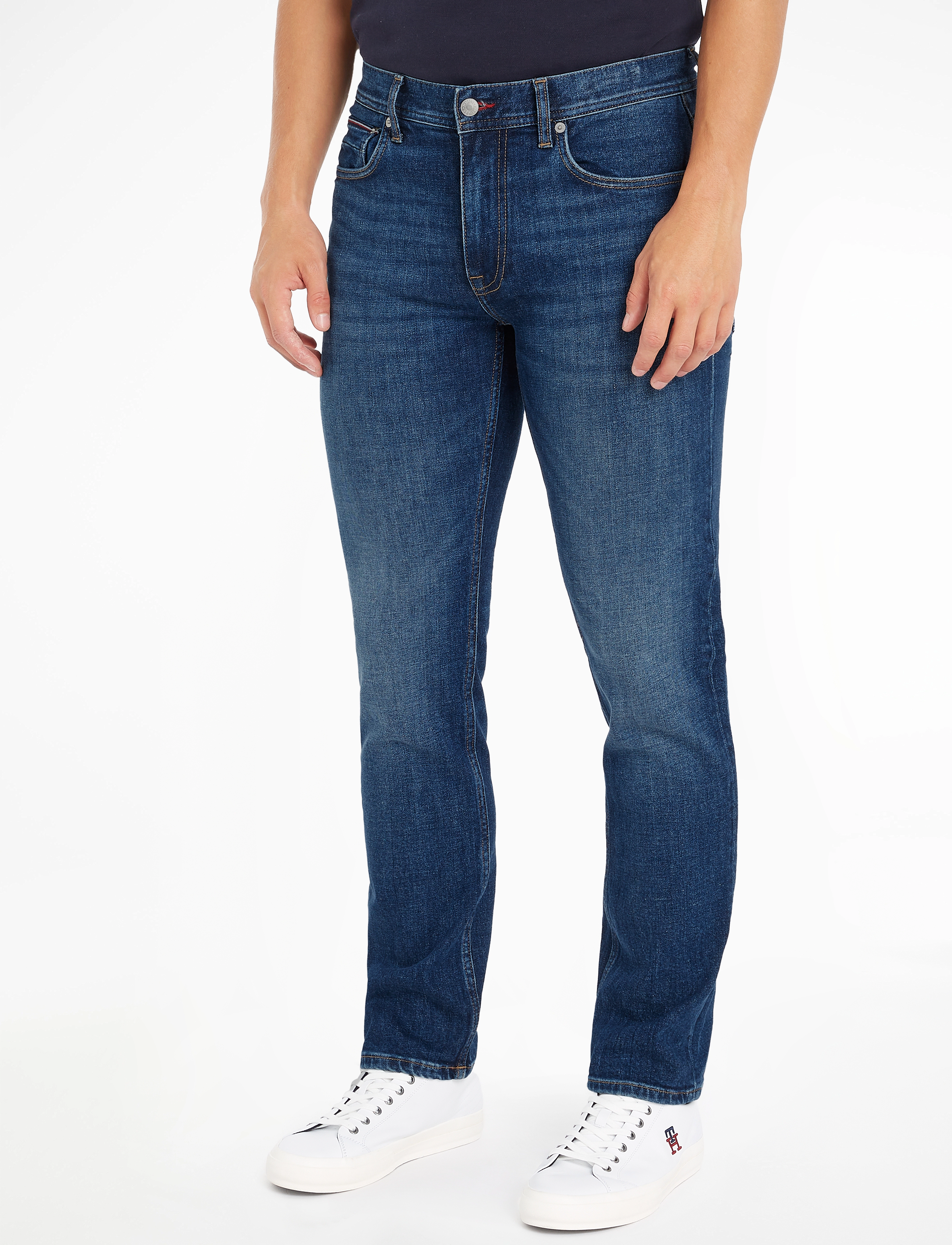 Tommy Hilfiger - STRAIGHT DENTON STR CARO INDIGO - caro indigo - 1