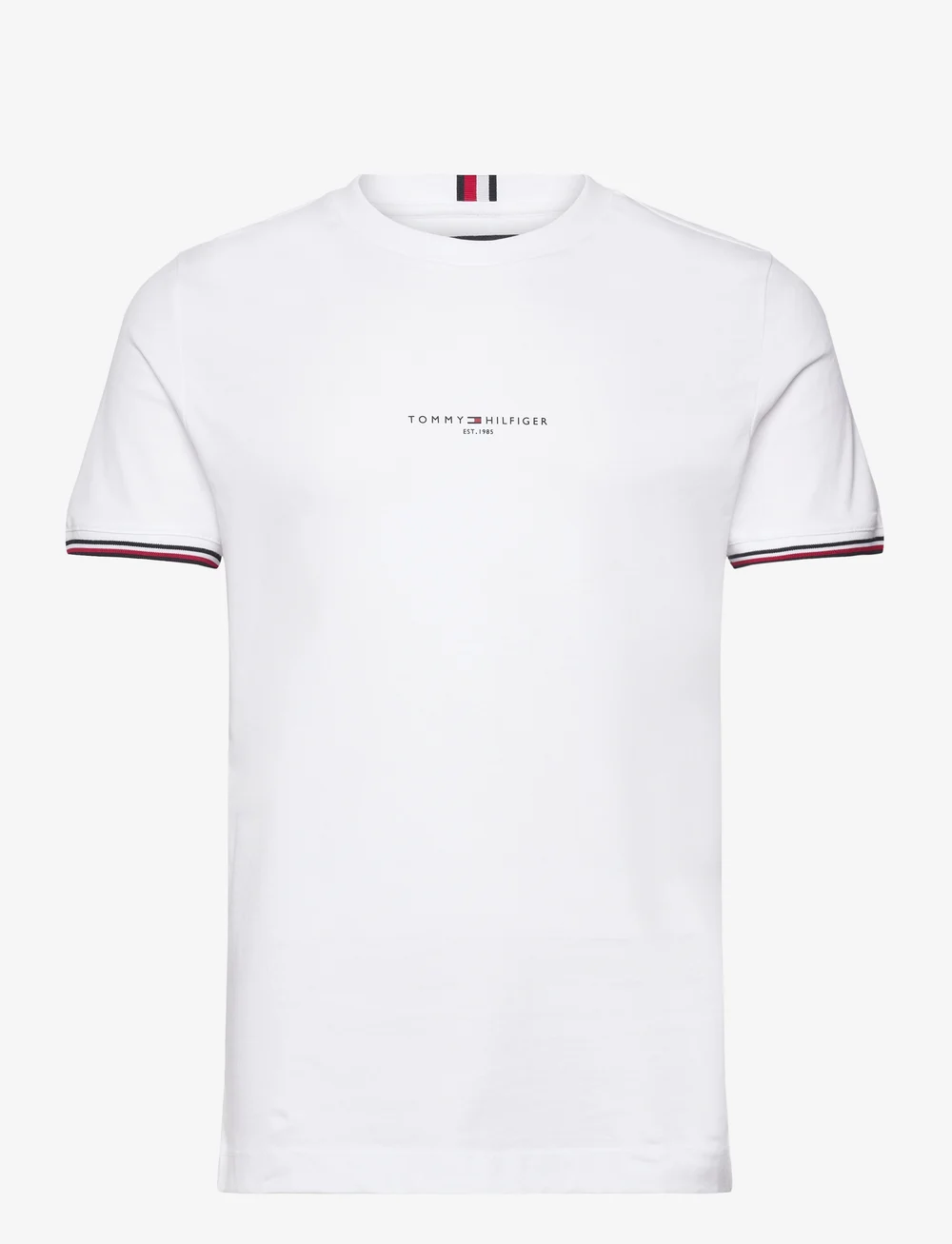 Tee Logo Tommy T-Shirts Tipped Tommy Hilfiger -