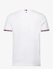 Tommy Hilfiger - TOMMY LOGO TIPPED TEE - lyhythihaiset - white - 1