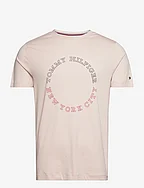 MONOTYPE ROUNDLE TEE - CASHMERE CREME