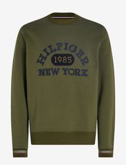 Tommy Hilfiger - MONOTYPE COLLEGIATE CREWNECK - swetry - putting green - 0