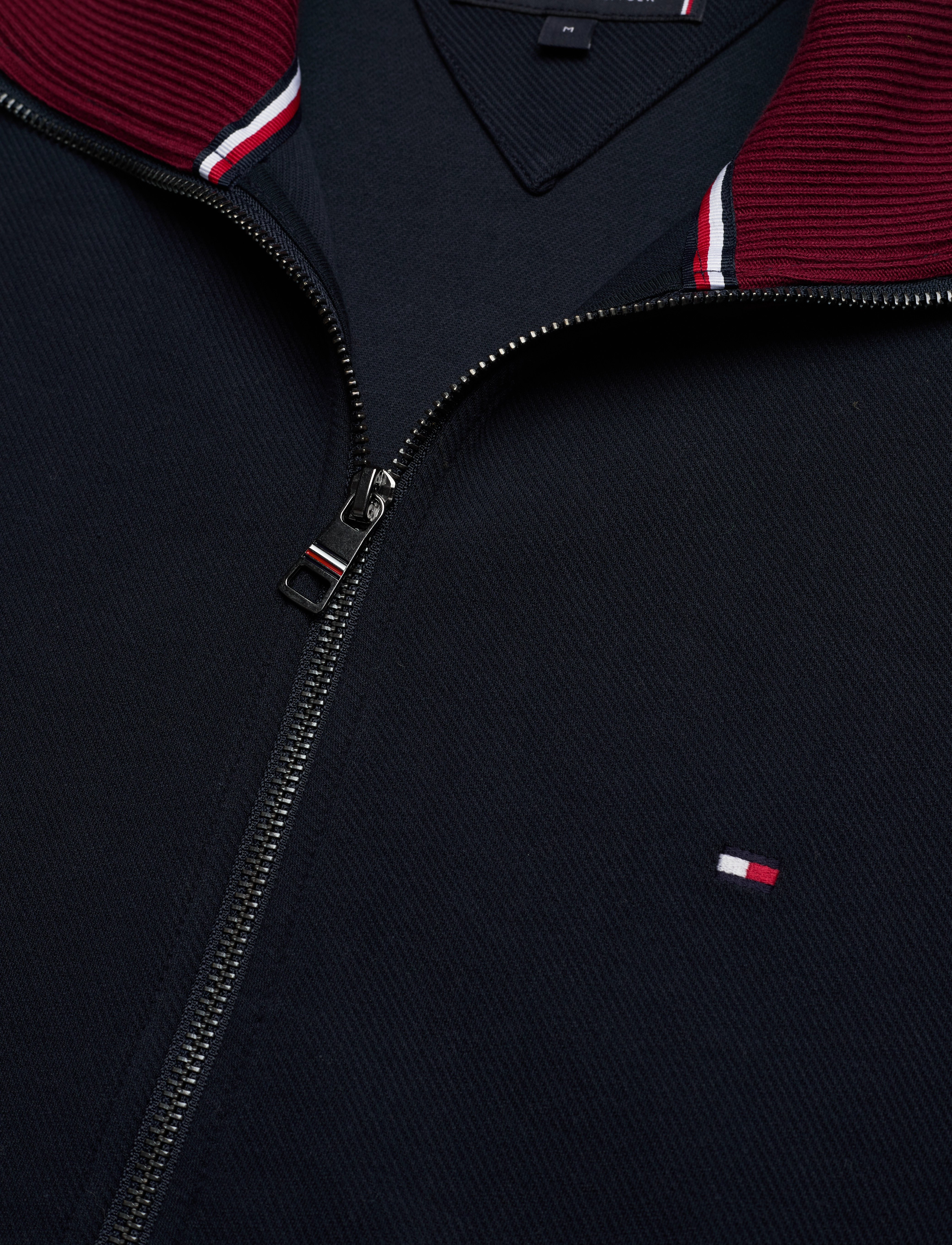 Tommy Hilfiger - BOLD GLOBAL STRIPE ZIP THROUGH - desert sky - 5