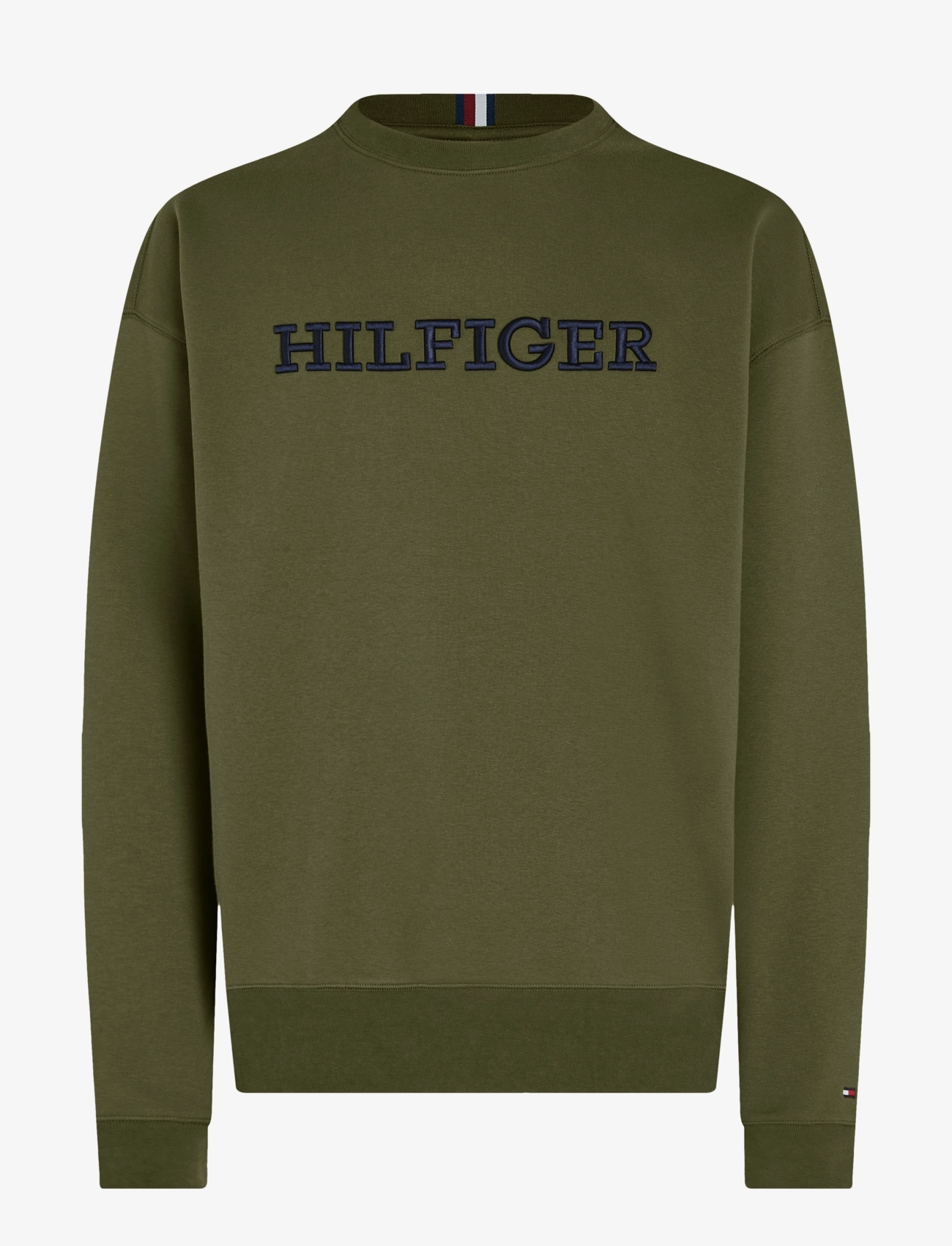 Tommy Hilfiger - MONOTYPE EMBRO SWEATSHIRT - putting green - 1