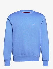 Tommy Hilfiger - FLAG LOGO SWEATSHIRT - sweatshirts - blue spell - 0