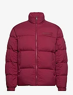 NEW YORK GMD DOWN PUFFER JACKET - ROUGE
