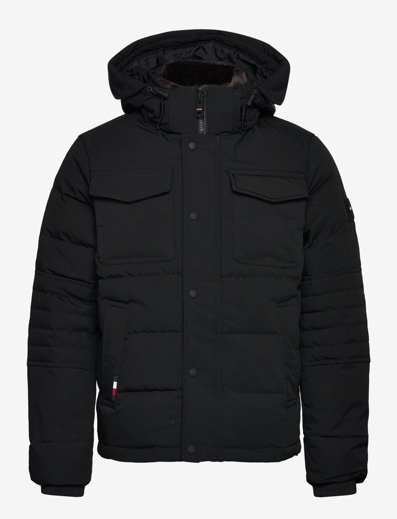 Tommy Hilfiger - ROCKIE UTILITY HOODED JACKET - black - 0