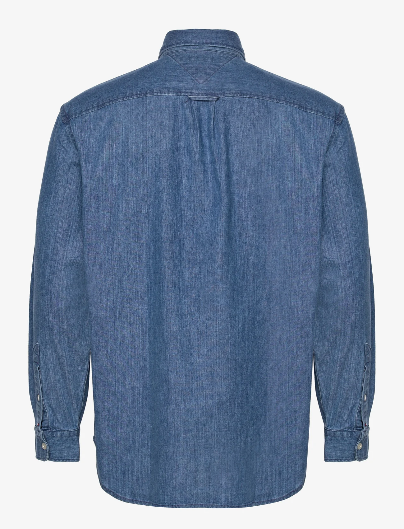 Tommy Hilfiger - DENIM SHIRT - casual shirts - medium indigo - 1