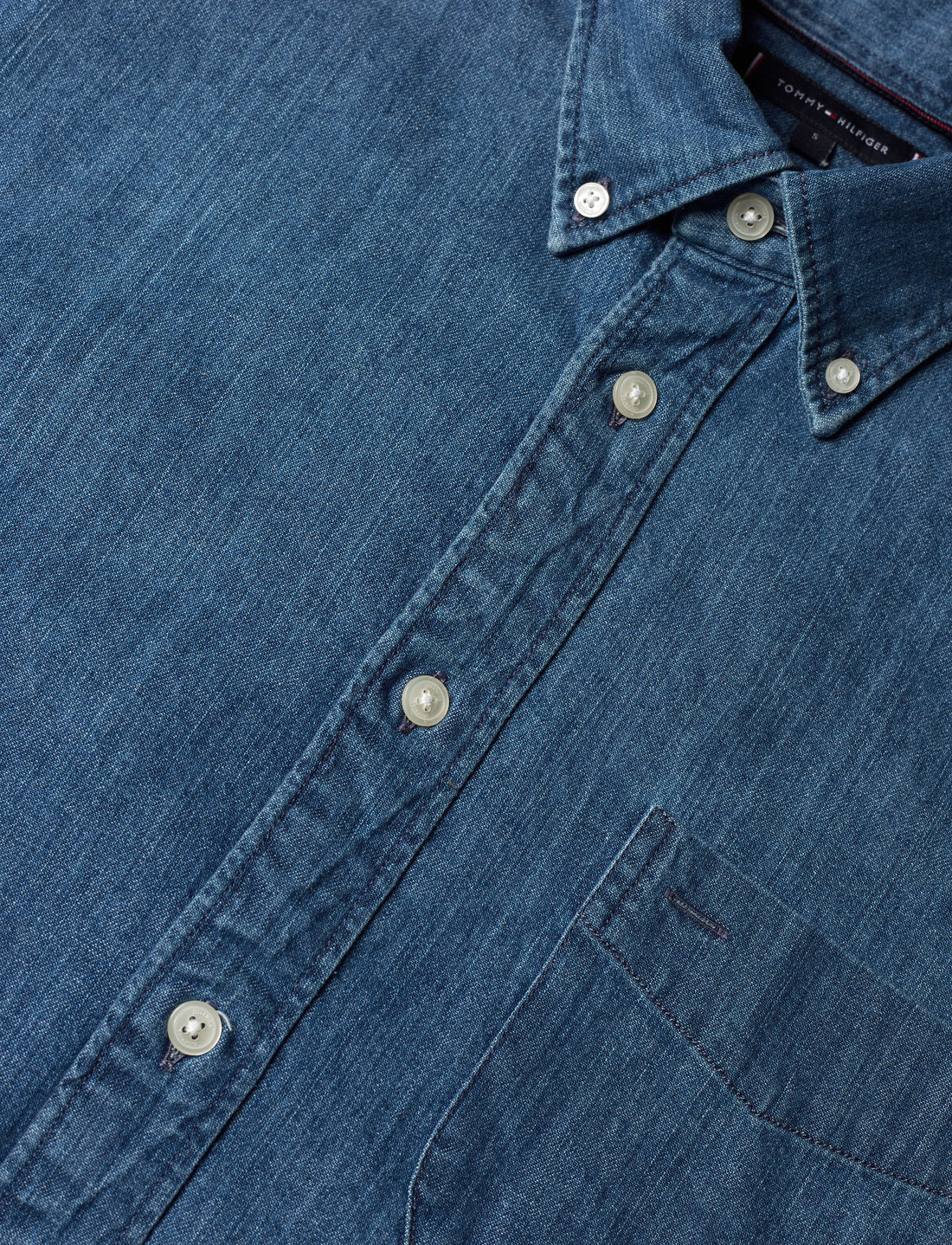 Tommy hilfiger 2025 denim shirt
