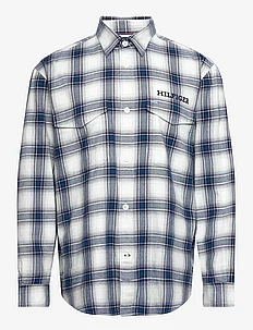 SHADOW CHECK OVERSHIRT, Tommy Hilfiger