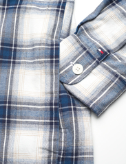Tommy Hilfiger - SHADOW CHECK OVERSHIRT - heren - carbon navy / multi - 3