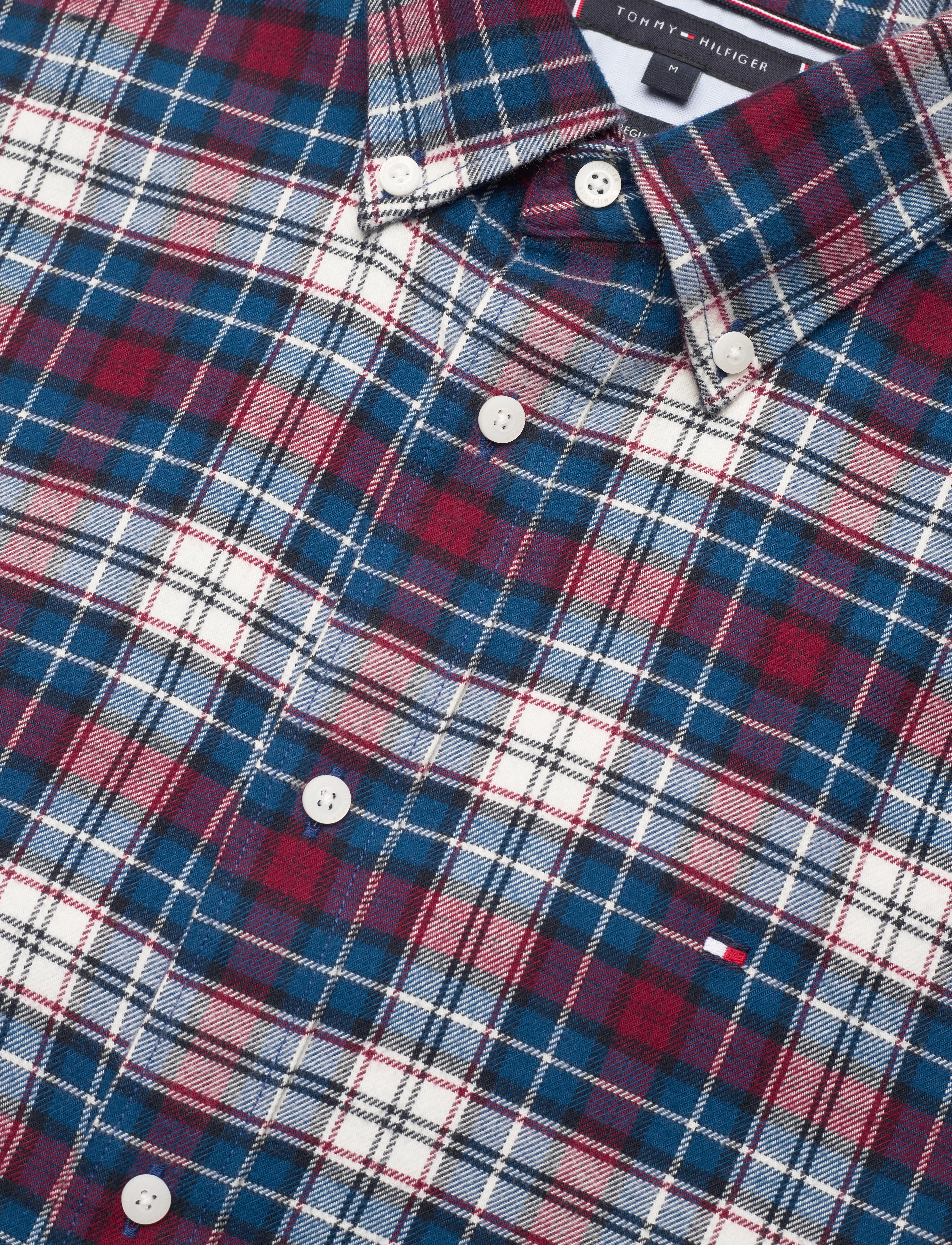 Tommy Hilfiger - BRUSHED TOMMY TARTAN SMALL SHIRT - deep indigo / multi - 3