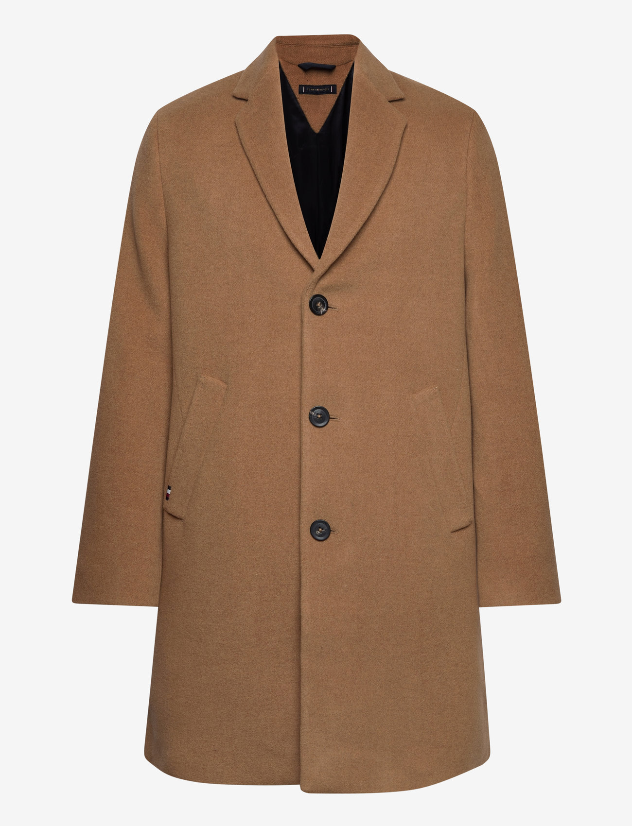 Tommy Hilfiger - DC WOOL MIX COAT - desert khaki - 0
