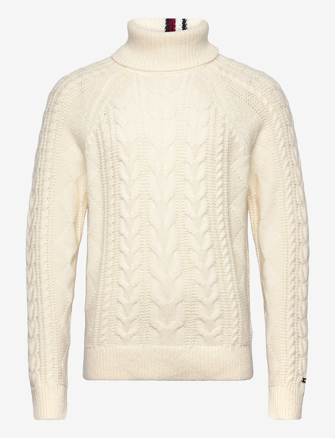 Tommy Hilfiger Dc Cable Roll Neck – turtlenecks – shop at Booztlet