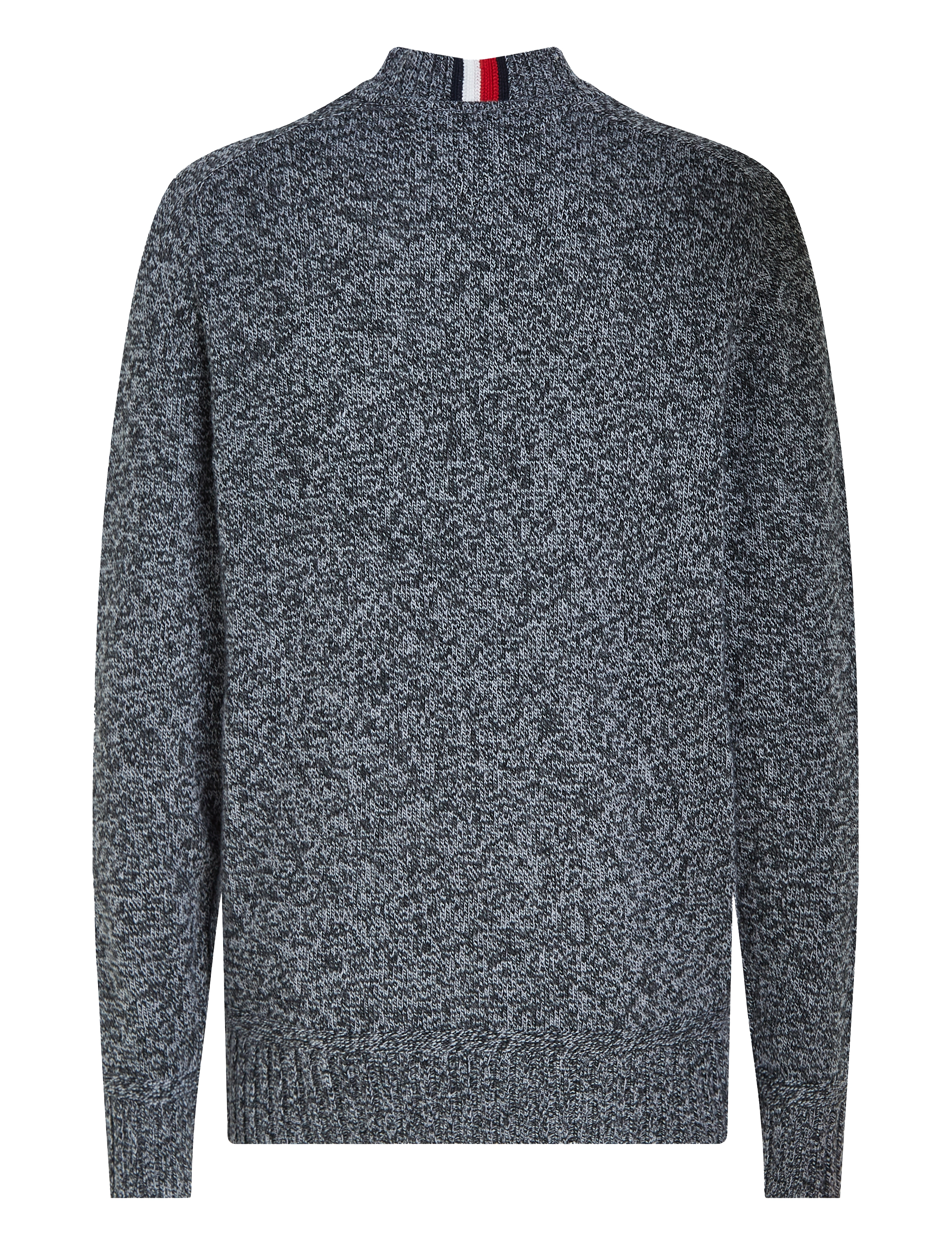Tommy Hilfiger - MULTI HTR MERINO MOCK NK - grey mouline labdip g - 4