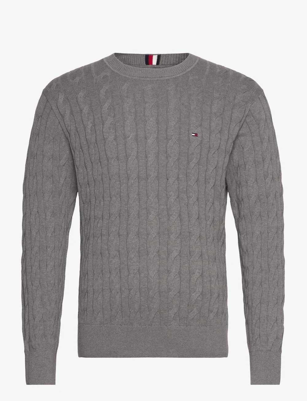 Tommy Hilfiger Classic Cable Crew Neck knitwear shop at Booztlet