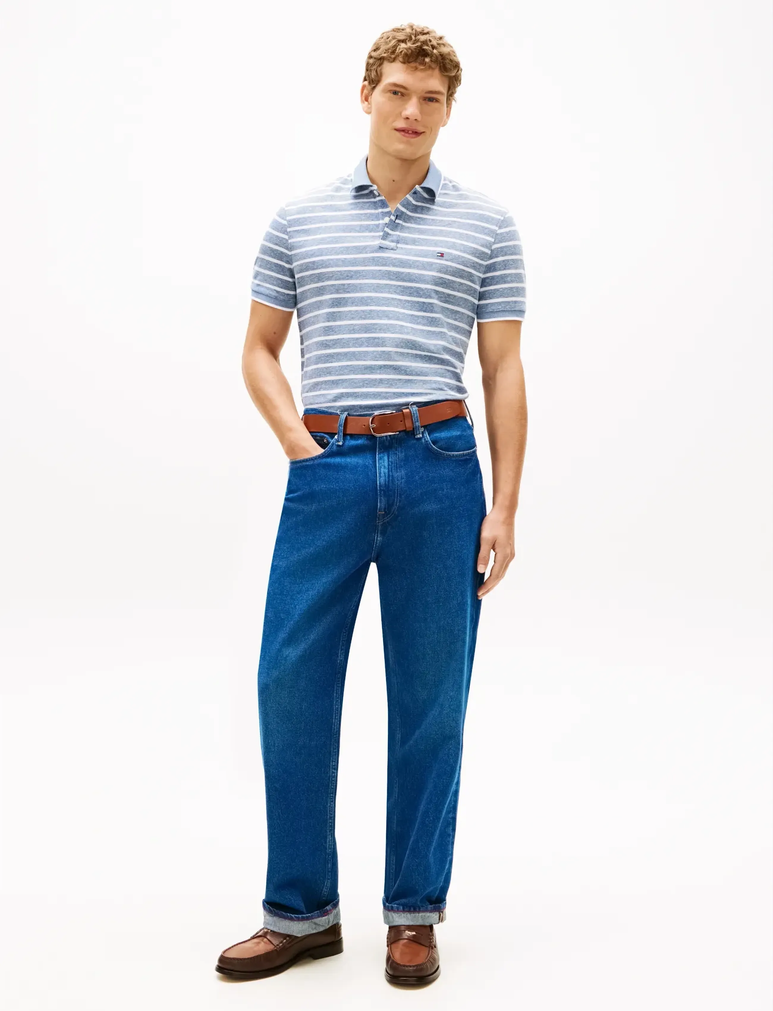 Cotton Linen Pique Reg Polo 3