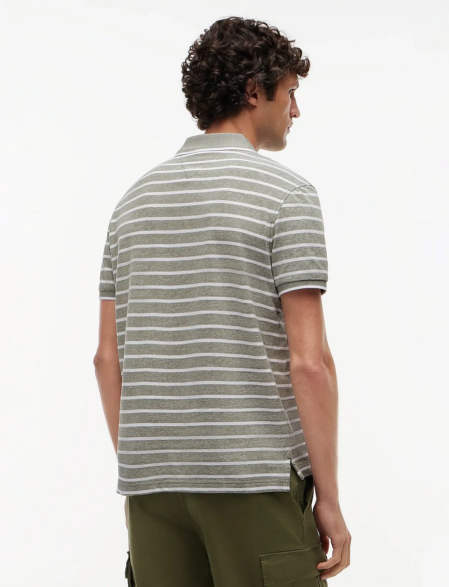 Tommy Hilfiger - COTTON LINEN PIQUE REG POLO - kurzärmelig - dark artichoke white - 2