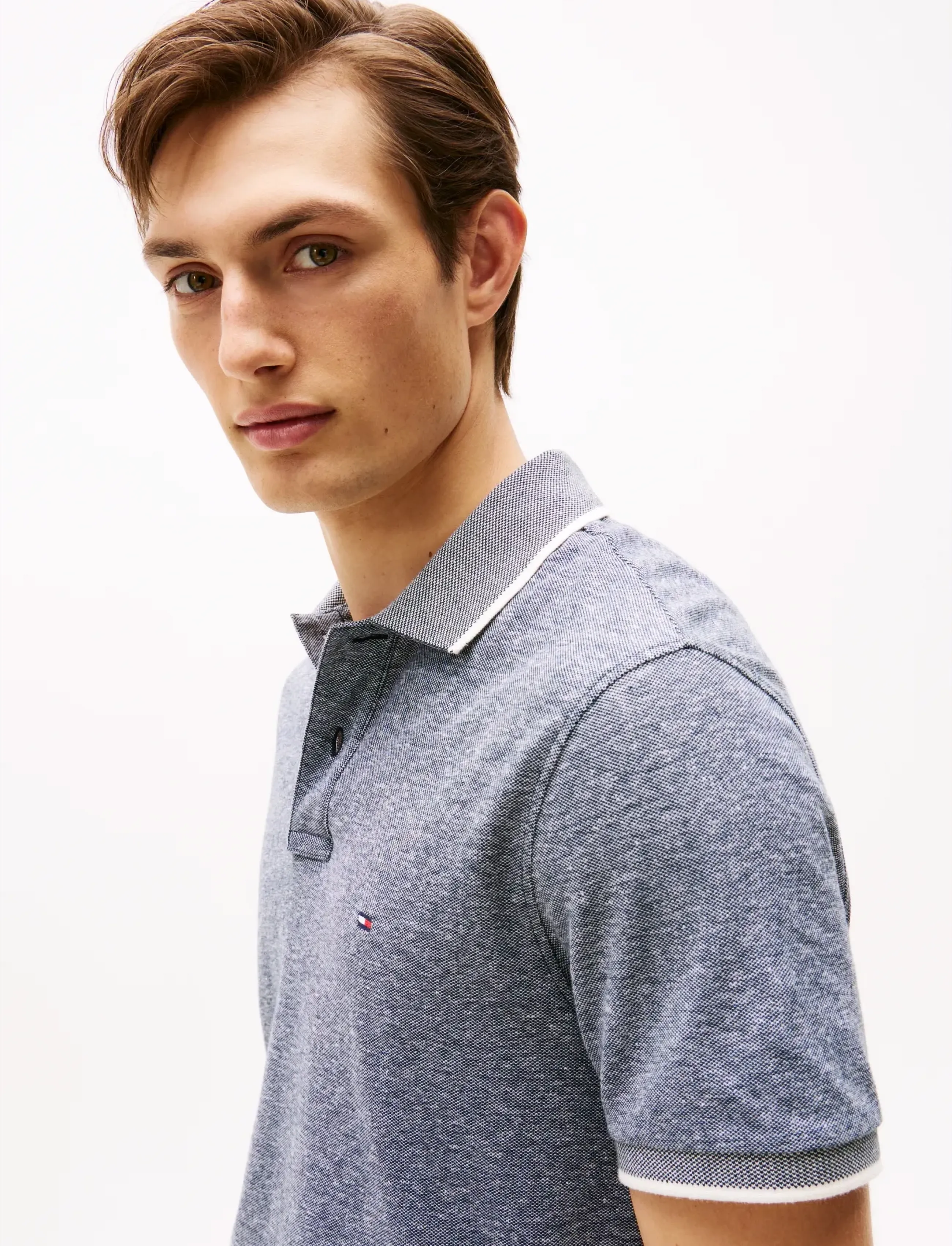 Cotton Linen Pique Reg Polo 4