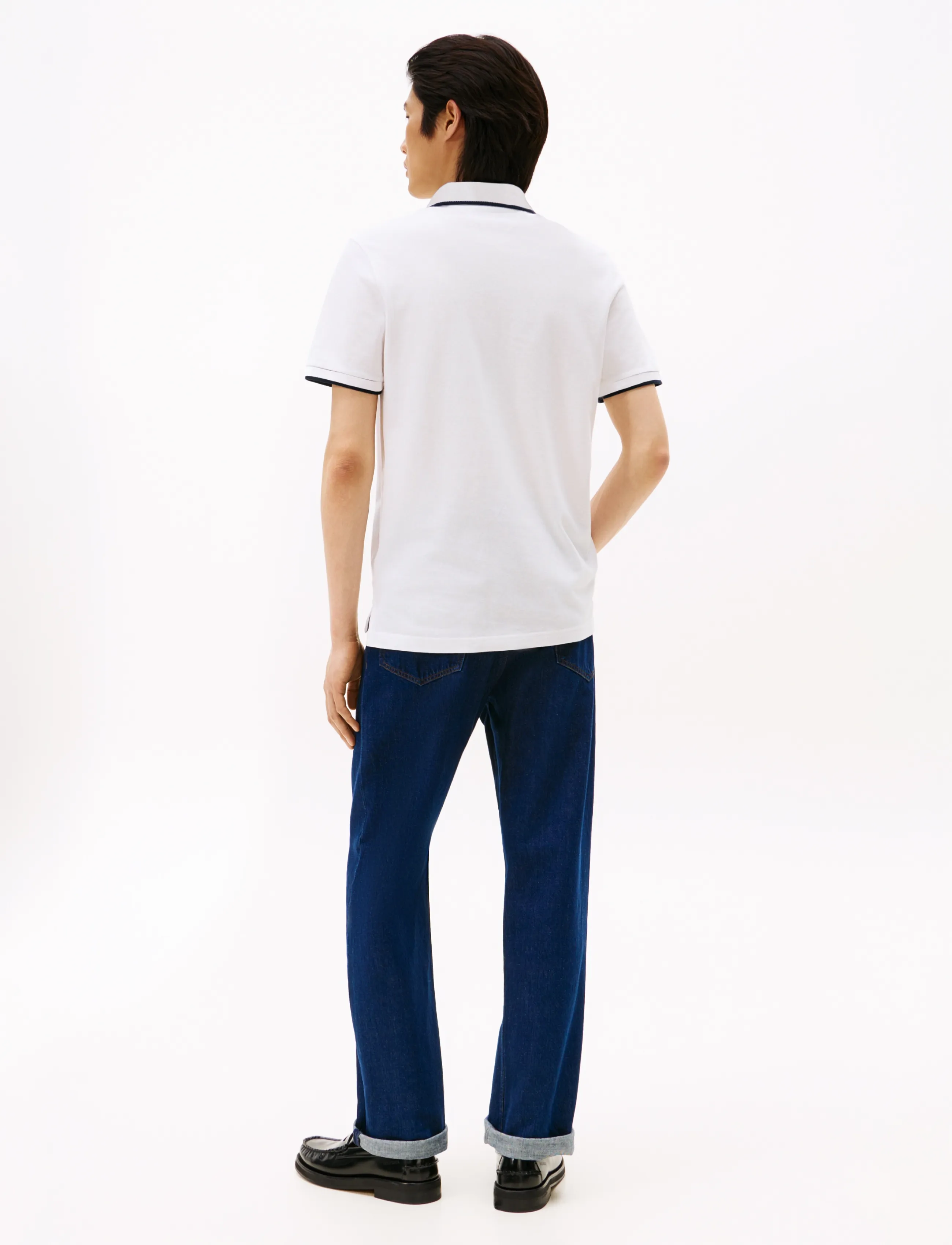 Cotton Linen Pique Reg Polo 2