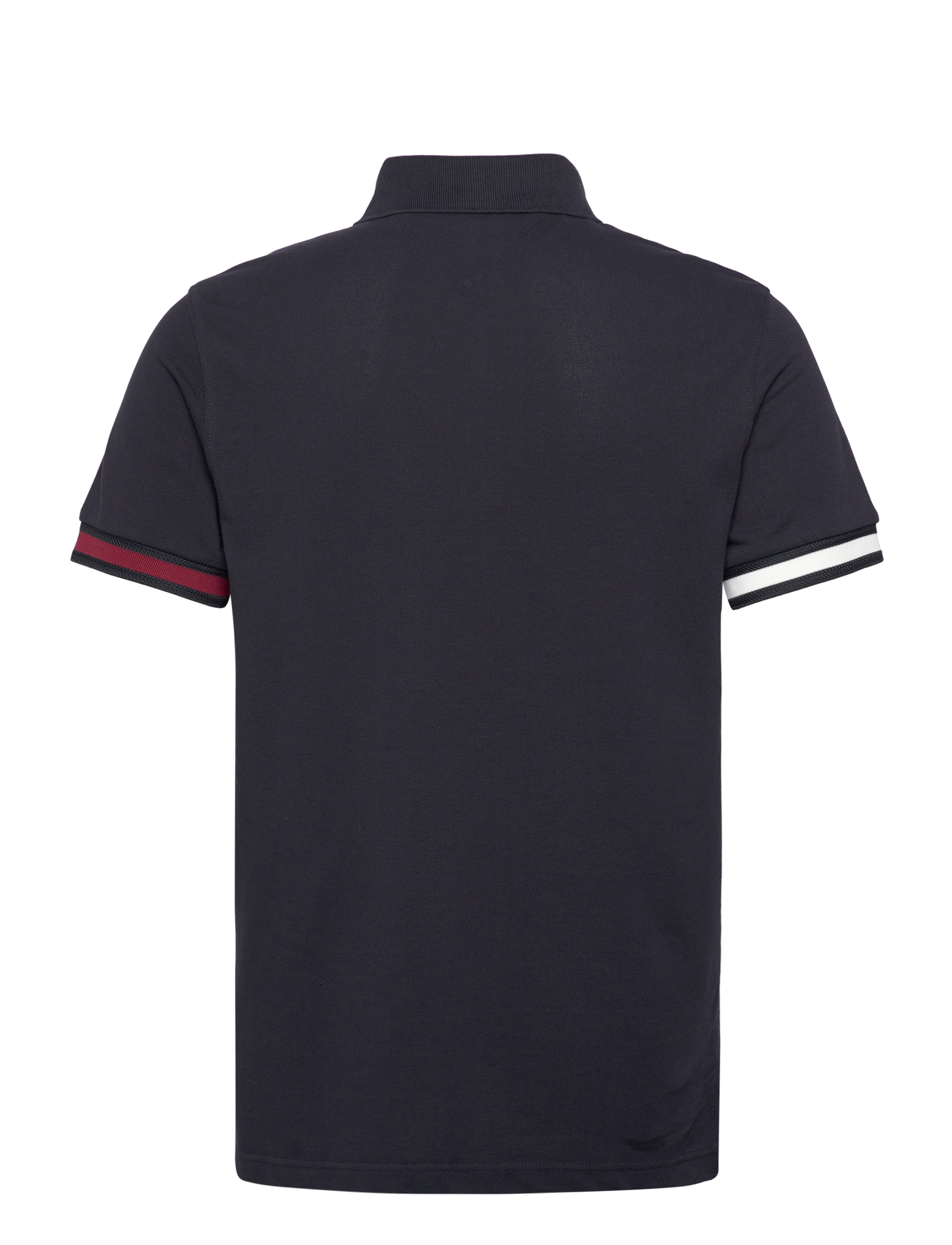 Tommy Hilfiger - FLAG CUFF SLIM FIT POLO - desert sky - 1