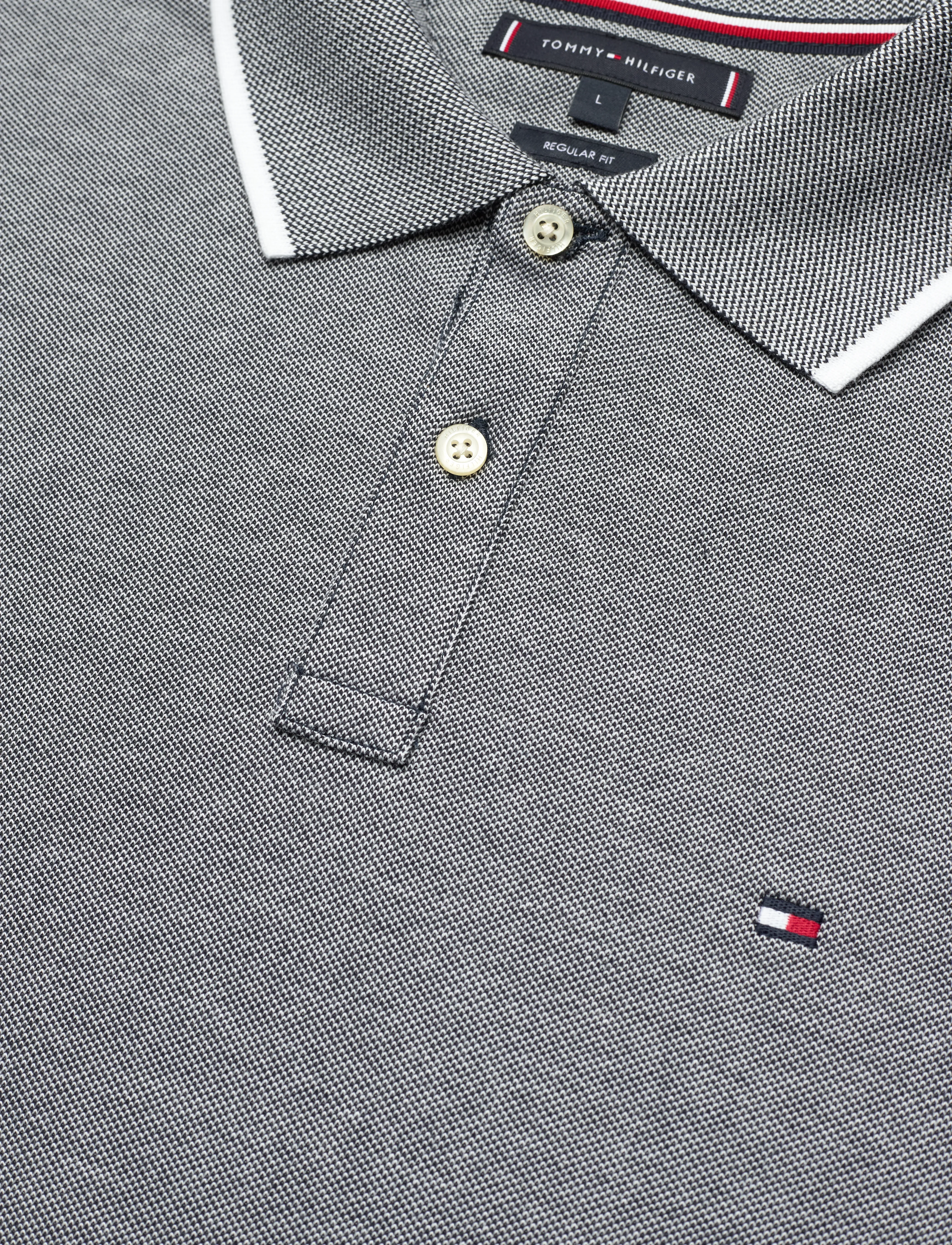 Tommy Hilfiger - L/S OXFORD TIPPED REG POLO - desert sky - 3