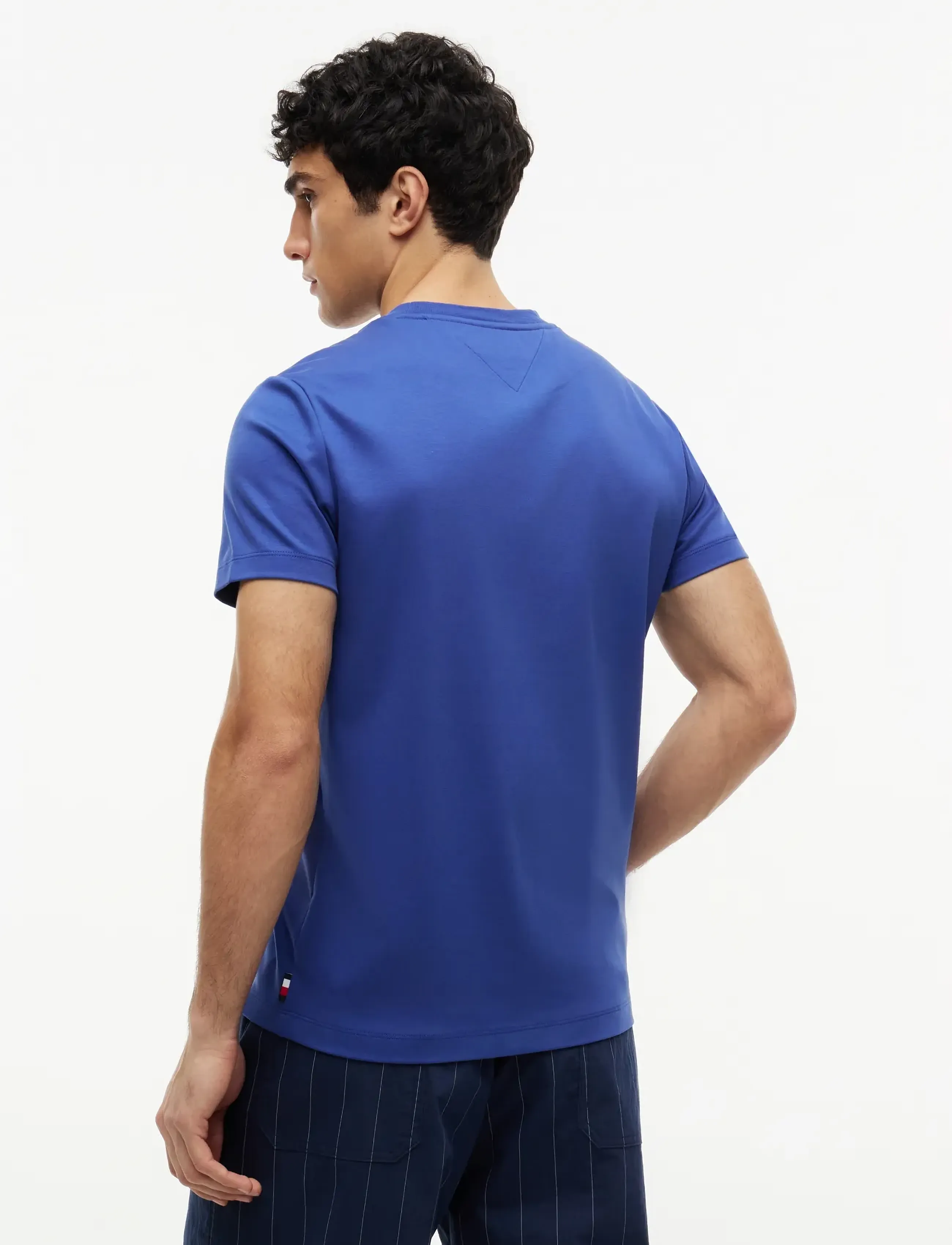 Tommy Hilfiger - LUXURY INTERLOCK TEE - lühikeste varrukatega t-särgid - pigment blue - 2