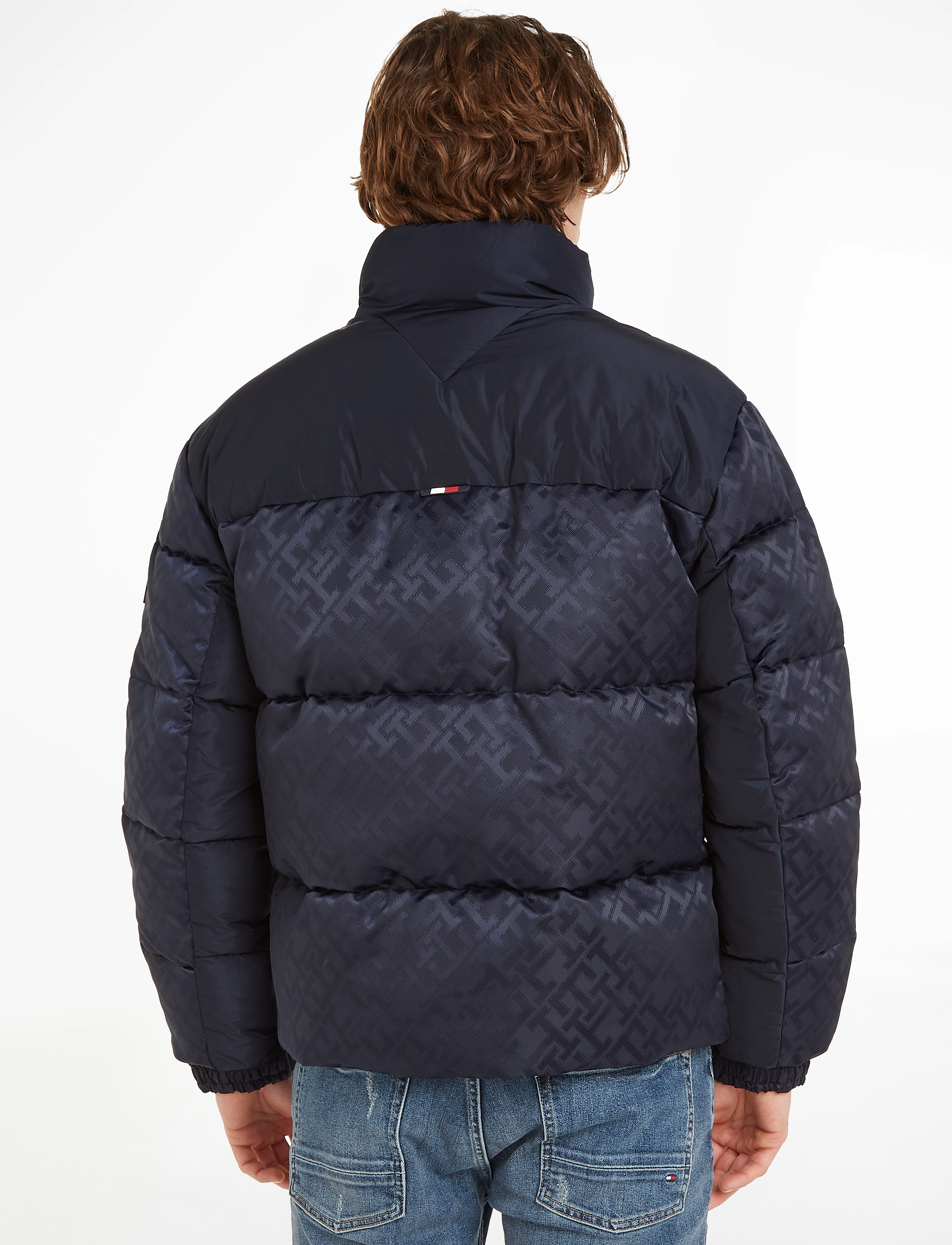 Tommy Hilfiger - NEW YORK MONOGRAM PUFFER JACKET - desert sky monogram - 2
