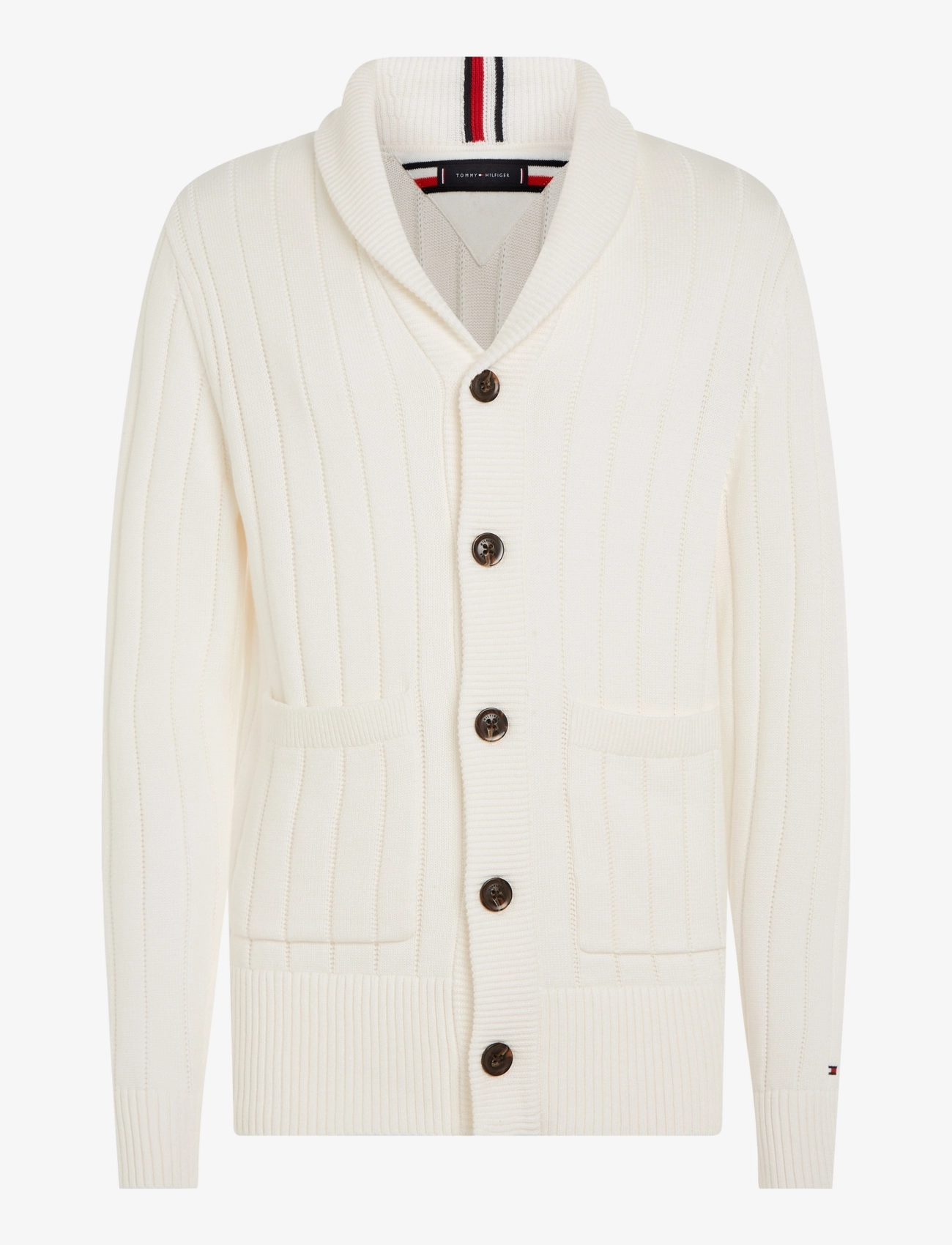 Tommy Hilfiger - CLASSIC SHAWL CARDIGAN - ancient white - 0